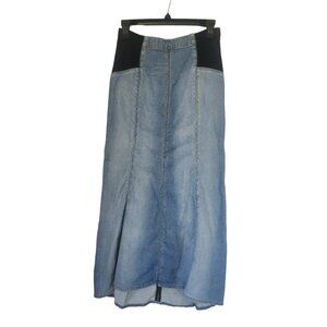BCBGMaxAzria Denim Maxi Skirt